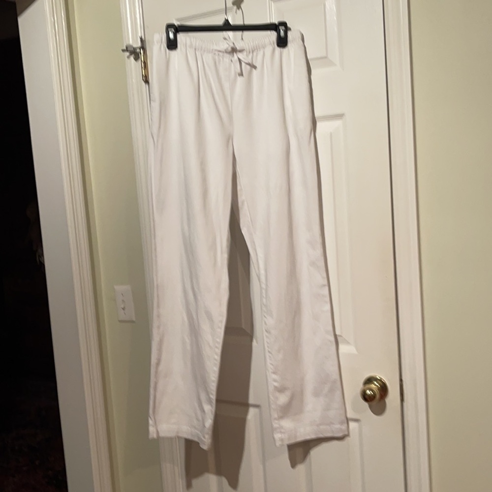 Orvis Winter White Drawstring Pants - image 2